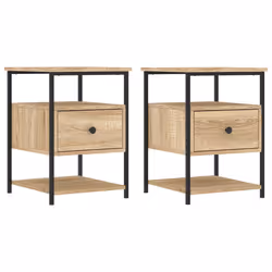 VidaXL 826025, Chêne, Fer, Bois, 400 mm, 420 mm, 560 mm, 1 pièce(s)