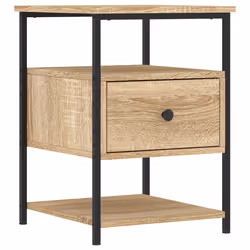 VidaXL 826025 Table de nuit et table de chevet Chêne