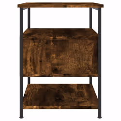 VidaXL 826027 Table de nuit et table de chevet Chêne - Vue supplémentaire 7