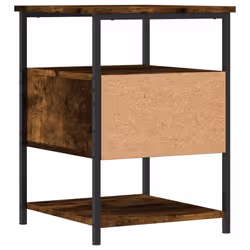 VidaXL 826027 Table de nuit et table de chevet Chêne - Vue supplémentaire 8