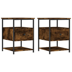 VidaXL 826028 Table de nuit et table de chevet Chêne