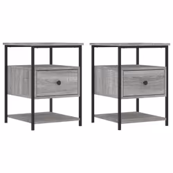 VidaXL 826029, Fer, Bois, 400 mm, 420 mm, 560 mm, 1 pièce(s)