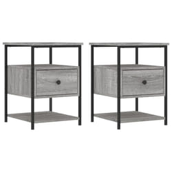 VidaXL 826030 Table de nuit et table de chevet