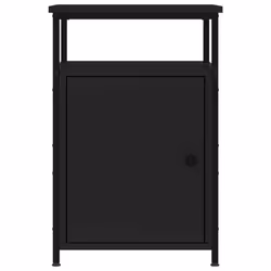 VidaXL 826034 Table de nuit et table de chevet Noir - Vue supplémentaire 7
