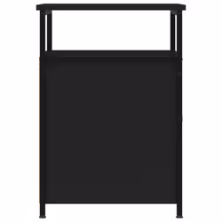 VidaXL 826034 Table de nuit et table de chevet Noir - Vue supplémentaire 8