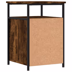 VidaXL 826037 Table de nuit et table de chevet Chêne - Vue supplémentaire 8