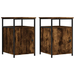 VidaXL 826038 Table de nuit et table de chevet Chêne