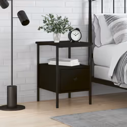 Avec un design simple et compact, cette table de chevet s'intègre facilement dans votre chambre à coucher ou votre salon et a ...