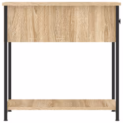VidaXL 826056 Table de nuit et table de chevet Chêne - Vue supplémentaire 8