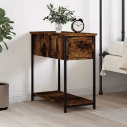VidaXL 826057 Table de nuit et table de chevet Chêne