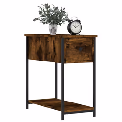 VidaXL 826057 Table de nuit et table de chevet Chêne