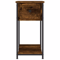 VidaXL 826058 Table de nuit et table de chevet Chêne - Vue supplémentaire 6