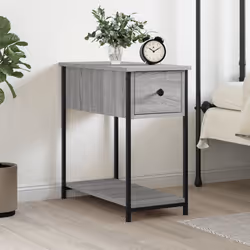 VidaXL 826059 Table de nuit et table de chevet Chêne