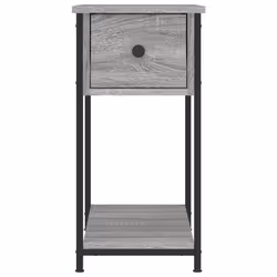 VidaXL 826059 Table de nuit et table de chevet Chêne - Vue supplémentaire 5