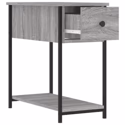 VidaXL 826059 Table de nuit et table de chevet Chêne - Vue supplémentaire 6