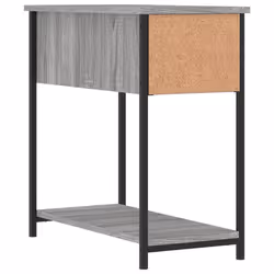 VidaXL 826059 Table de nuit et table de chevet Chêne - Vue supplémentaire 8