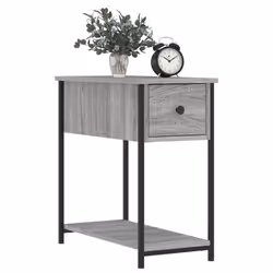 VidaXL 826060 Table de nuit et table de chevet Chêne