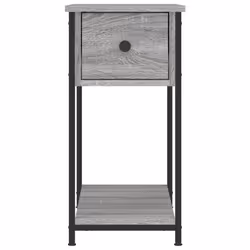VidaXL 826060 Table de nuit et table de chevet Chêne - Vue supplémentaire 5