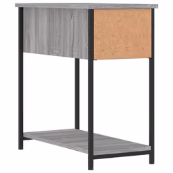 VidaXL 826060 Table de nuit et table de chevet Chêne - Vue supplémentaire 8