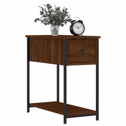 VidaXL 826062 Table de nuit et table de chevet Chêne