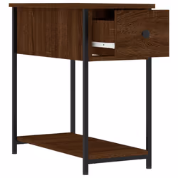 VidaXL 826062 Table de nuit et table de chevet Chêne - Vue supplémentaire 7