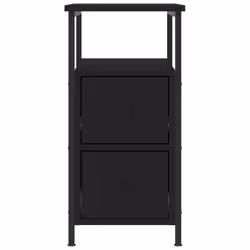 VidaXL 826063 Table de nuit et table de chevet Noir - Vue supplémentaire 5