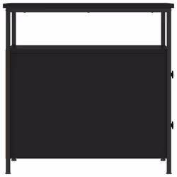 VidaXL 826064 Table de nuit et table de chevet Noir - Vue supplémentaire 7