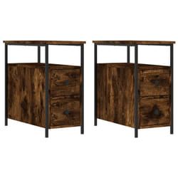 VidaXL 826068 Table de nuit et table de chevet Chêne