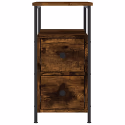 VidaXL 826068 Table de nuit et table de chevet Chêne - Vue supplémentaire 6