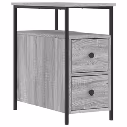 VidaXL 826070 Table de nuit et table de chevet Chêne - Vue supplémentaire 5