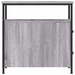 VidaXL 826070 Table de nuit et table de chevet Chêne - Vue supplémentaire 8