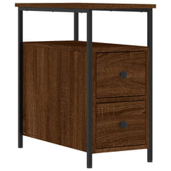 VidaXL 826071 Table de nuit et table de chevet Chêne