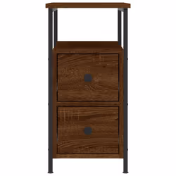 VidaXL 826072 Table de nuit et table de chevet Chêne - Vue supplémentaire 6