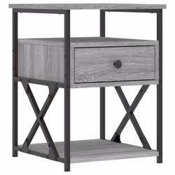 VidaXL 826079, Chêne, Fer, Bois, 400 mm, 420 mm, 550 mm, 1 pièce(s)
