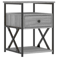 VidaXL 826079 Table de nuit et table de chevet Chêne