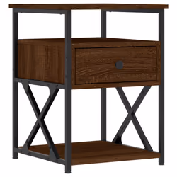 VidaXL 826081, Chêne, Fer, Bois, 400 mm, 420 mm, 550 mm, 1 pièce(s)
