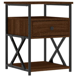 VidaXL 826081 Table de nuit et table de chevet Chêne