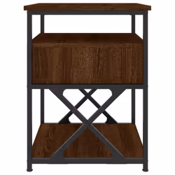 VidaXL 826082 Table de nuit et table de chevet Chêne - Vue supplémentaire 7