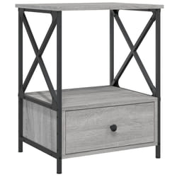 VidaXL 826089 Table de nuit et table de chevet Chêne