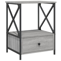 VidaXL 826090 Table de nuit et table de chevet Chêne