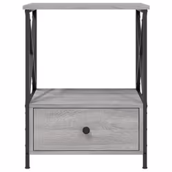 VidaXL 826090 Table de nuit et table de chevet Chêne - Vue supplémentaire 5