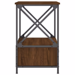 VidaXL 826092 Table de nuit et table de chevet Chêne - Vue supplémentaire 8