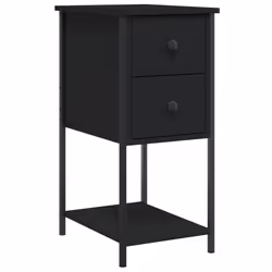 VidaXL 826093, Noir, Fer, Bois, 320 mm, 420 mm, 700 mm, 1 pièce(s)