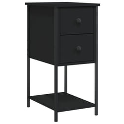 VidaXL 826093 Table de nuit et table de chevet Noir