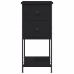 VidaXL 826094 Table de nuit et table de chevet Noir - Vue supplémentaire 6