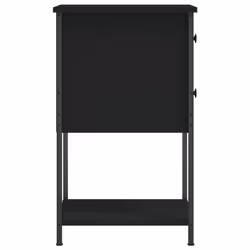 VidaXL 826094 Table de nuit et table de chevet Noir - Vue supplémentaire 7