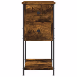 VidaXL 826098 Table de nuit et table de chevet Chêne - Vue supplémentaire 7