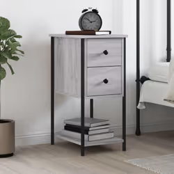 Avec un design simple et compact, cette table de chevet s'intègre facilement dans votre chambre à coucher ou votre salon et a ...
