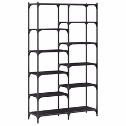 VidaXL 832788, Noir, Métal, Bois, 1000 mm, 320 mm, 1700 mm