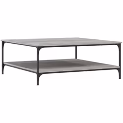 Ajoutez une touche d'élégance à votre salon avec cette élégante table basse. Matériau robuste : le bois d'ingénierie est d'un ...